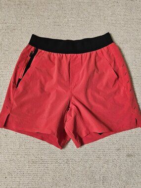 Ten Thousand Interval Shorts Men's XS Lined Pockets Workout Athletic Red